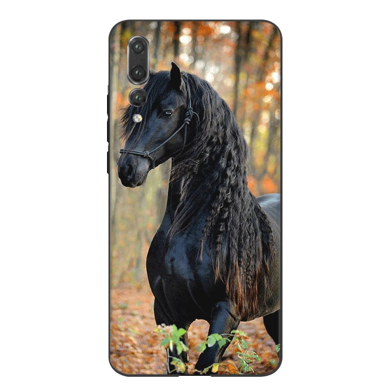 Desxz силиконовый чехол для мобильного телефона Beauty Horse Huawei Y5 Y6 Y7 Y9 Prime Mate 10 Nova 2i 2 3 3i 4