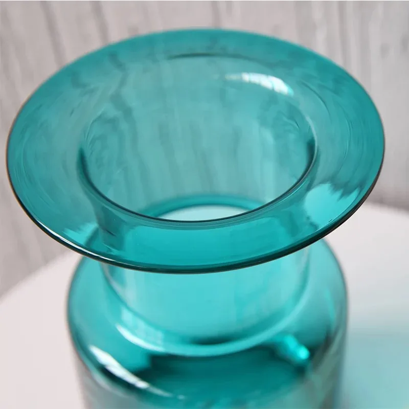 hot sale Meaty plant big vase home decoration Retro glass relief small Water with inserted Aromatherapy bottle | Дом и сад