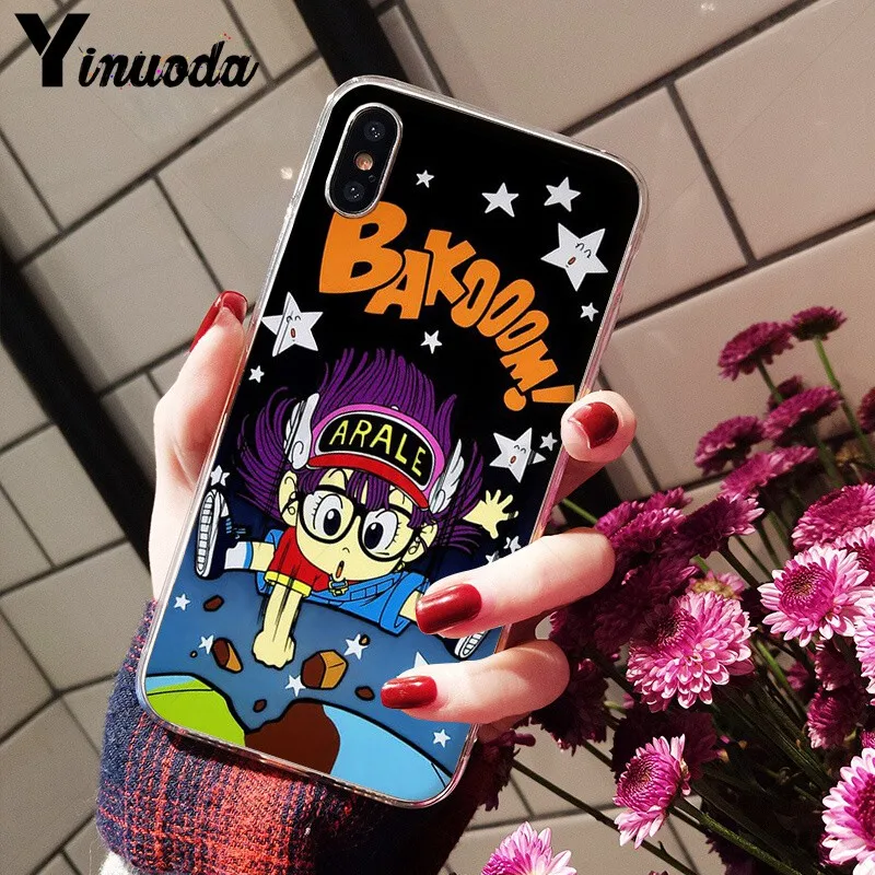 Yinuoda милый японский аниме Arale Dr SLUMP клиент высококачественный чехол для телефона