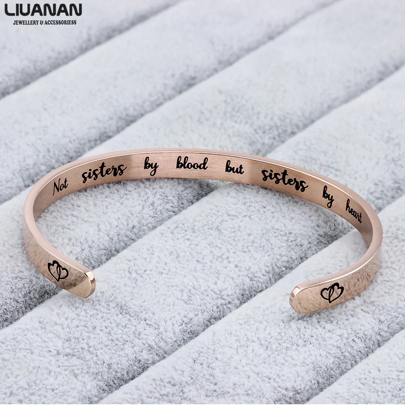 Браслет дружбы лучшие друзья BFF браслет манжета не сестры по крови, но сестры по сердцу/лучшие B* tches ювелирные изделия для женщин