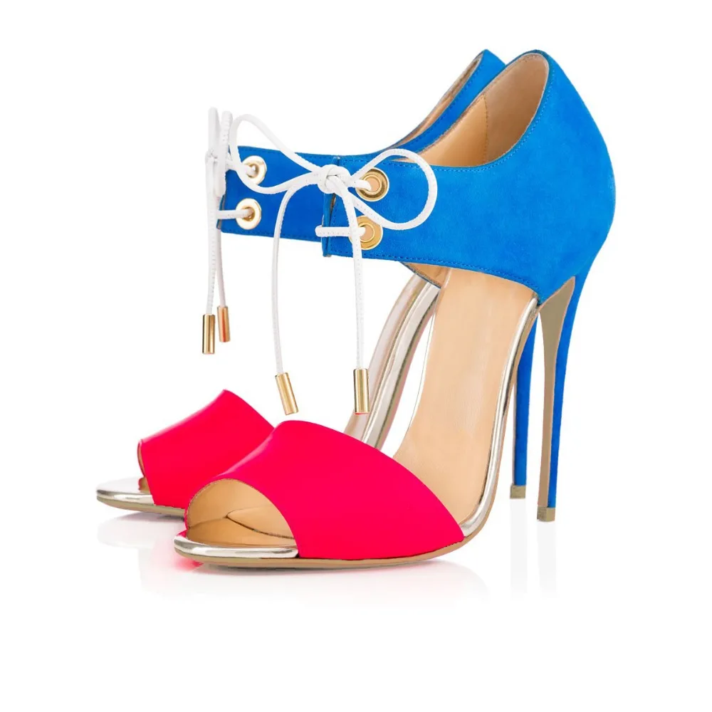 Женские босоножки с открытым носком на тонком каблуке размеры 4 15|sandals open toe|women