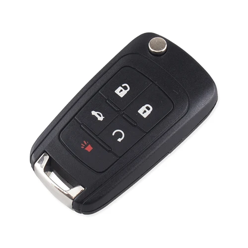 5 Кнопок DANDKEY для Chevrolet 2 3 4 5 кнопки для ключа ФОБ складной Выкидной ключ корпус дистанционного ключа для Chevrolet Cruze дистанционный ключ чехол без ключа - Количество кнопок: 5 Кнопок