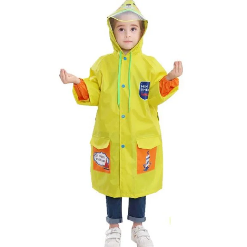 Детские дождевики для мальчиков дождевик пончо походов экологичный и девочек
