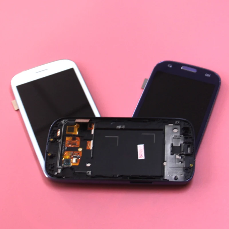 Полный дигитайзер с рамкой LCDS для Samsung Galaxy SIV S4 i9500 телефон ЖК дисплей сенсорный