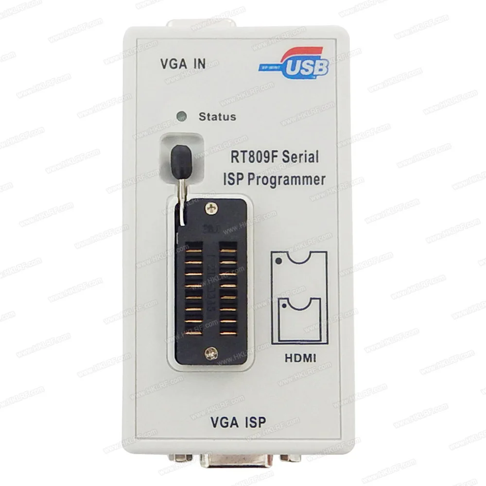 RT809F ISP универсальный USB программатор/RT809 lcd EMMC программирование Nand FLASH программатор с кабелем EDID|Калькуляторы|
