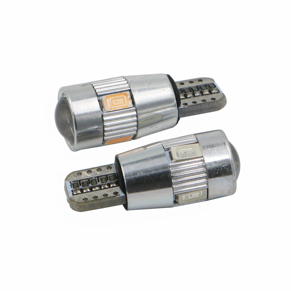 Y 10X автомобильный Стайлинг авто LED T10 Canbus 194 W5W 10 SMD 5630 6 светодиодная лампочка без