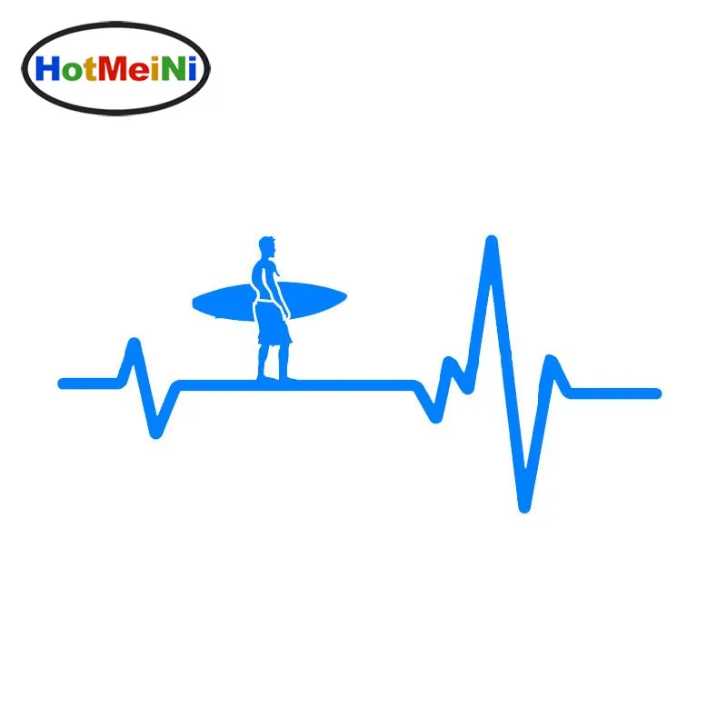 Автостайлинг HotMeiNi серфер линия сердечного ритма декор для доски | Отзывы и видеообзор