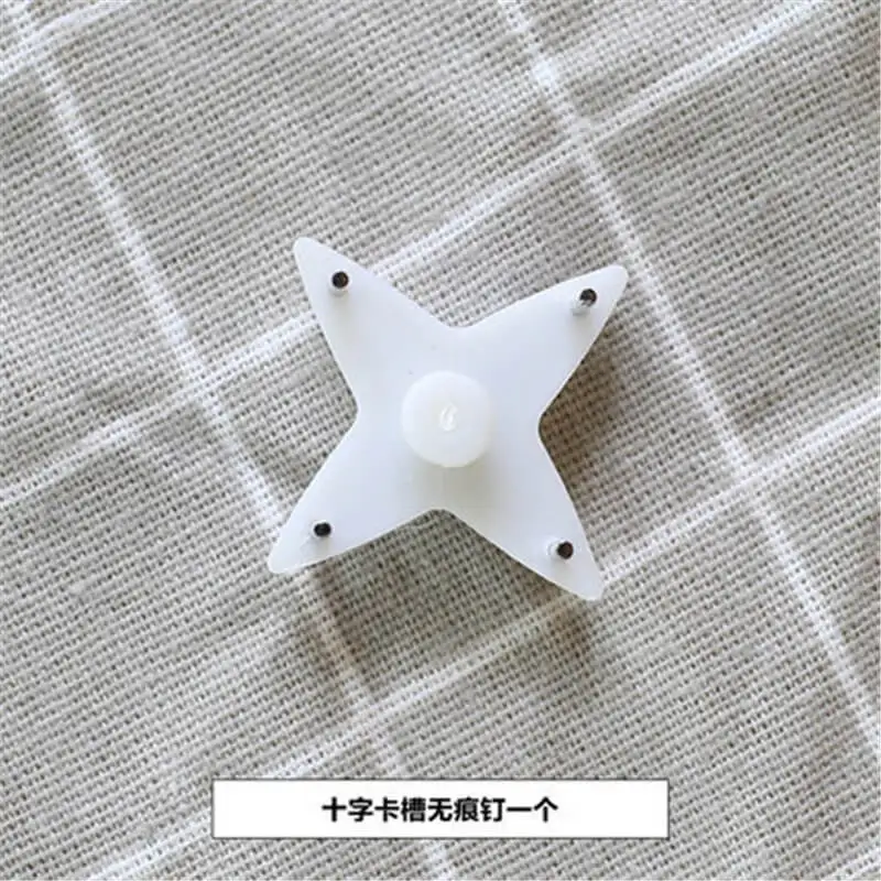 Высококачественная прочная пластиковая вешалка для ногтей креативное невидимое