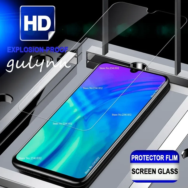

9H Tempered Glass For Huawei Honor 8X 8A 30 9X Screen Protector for huawei Honor 10 10i 20 Lite Pro Protective Glass Cover Film
