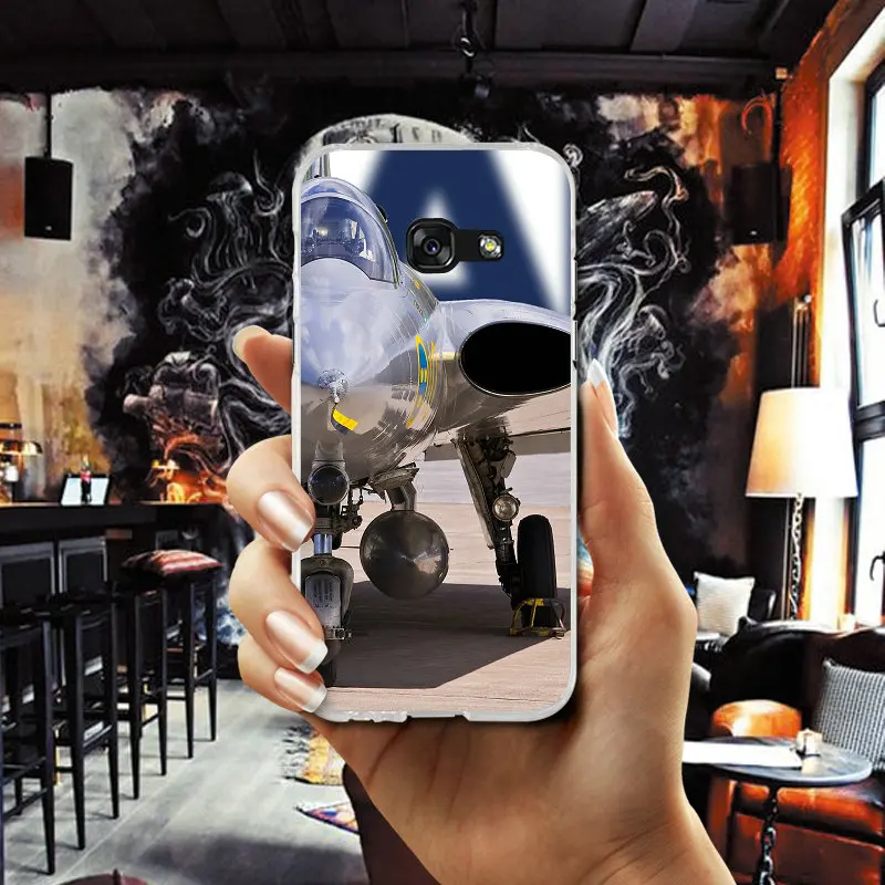 Clouds Sky Aircraft Colorful Air Plane Soft TPU Cell Phone Cases for Samsung Galaxy A3 A5 A7 J1 J2 J3 J4 J5 J6 J7 2016 2017 2018 |