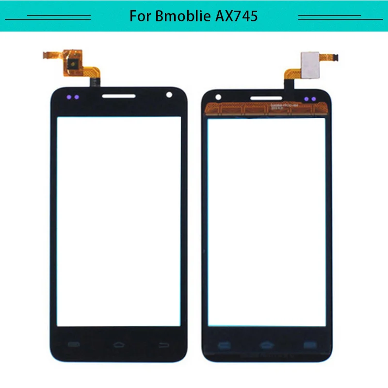 Протестированная 20 шт./лот сенсорная панель для Bmobile AX745 сенсорный экран стекло