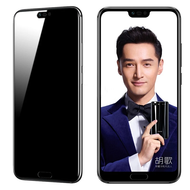 Оригинальная 2.5D Защитная пленка для экрана для huawei Honor 10, антишпионское матовое закаленное стекло без отпечатков пальцев для huawei P20 P20 Pro