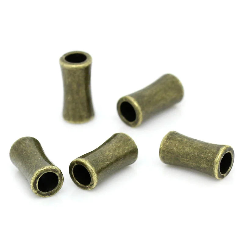 

DoreenBeads Spacer Beads Column Antique Bronze 11mm x 5mm( 3/8"x 2/8"),Hole:Approx 3.2mm,100PCs (B28624)