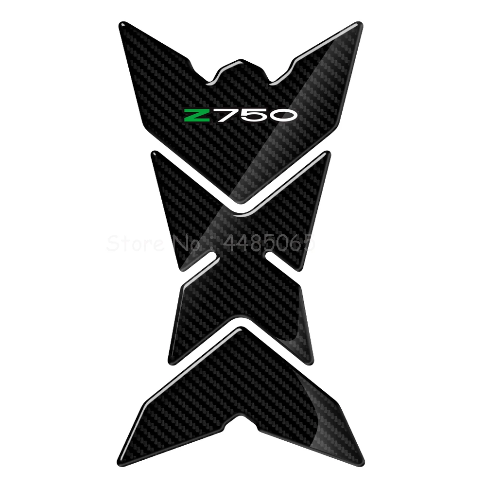 Для мотоцикла Kawasaki Z750 Z800 Z900 3D углеродный протектор для Наклейка Наклейки |