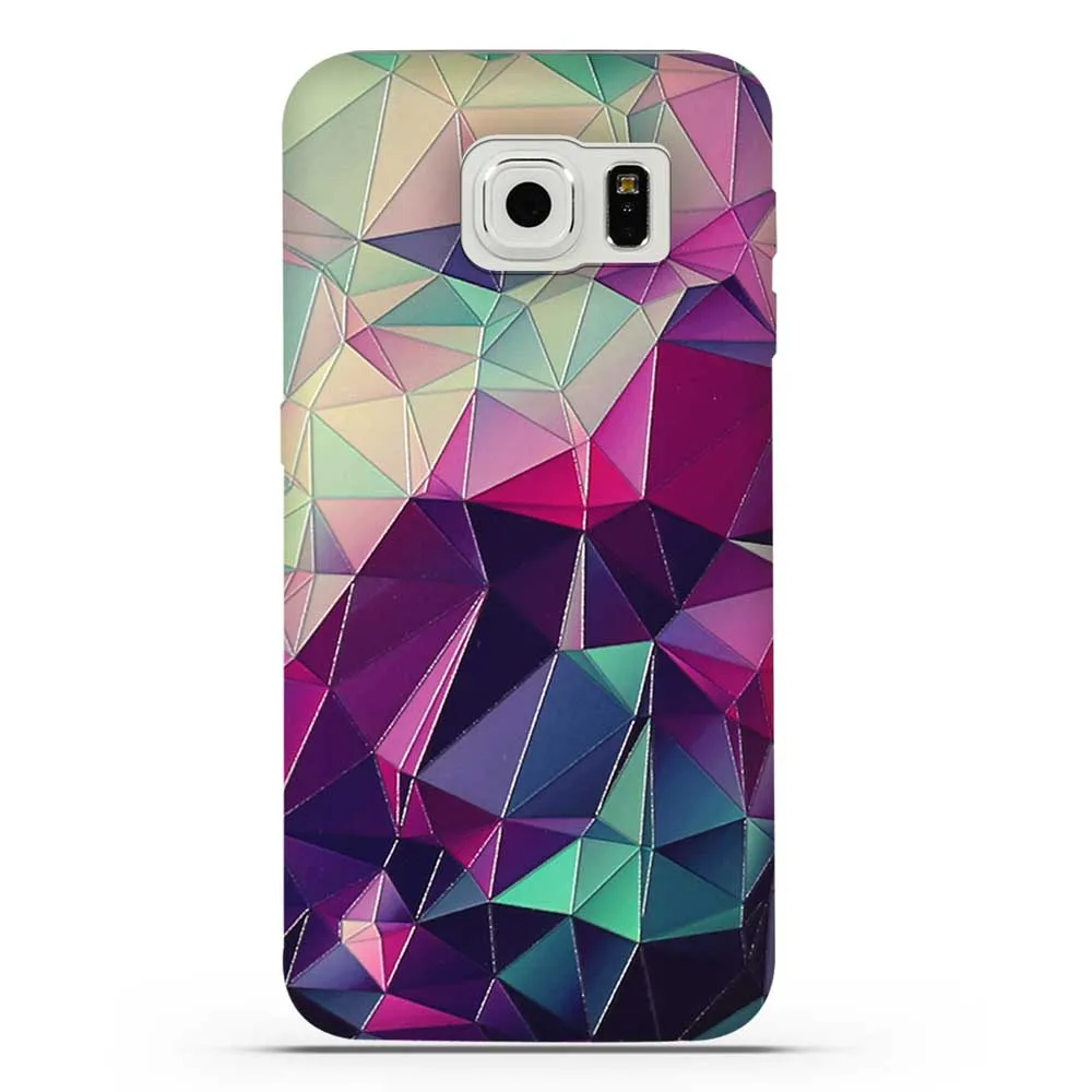 3D с принтом в виде цветов и чехол для samsung Galaxy S6 G9200 G920 силиконовый из мягкого ТПУ
