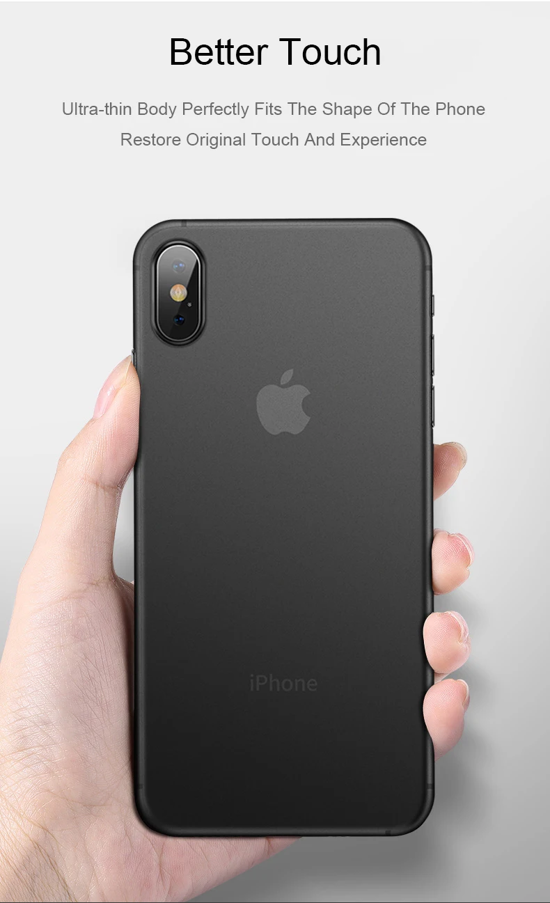 0,3 мм ультра тонкий чехол для телефона для Iphone 11 Pro Xs Max Xr X 8 7 6s 6 5S Plus Жесткий Pc матовый прозрачный чехол для телефона тонкий