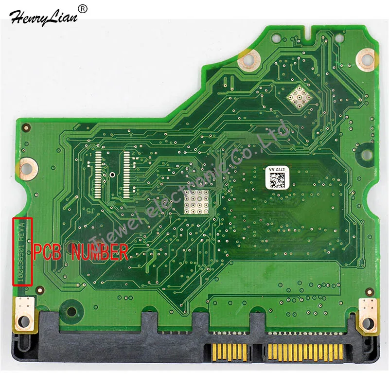 HDD PCB для логической платы/платы номер: 100536501 REV A | Компьютеры и офис