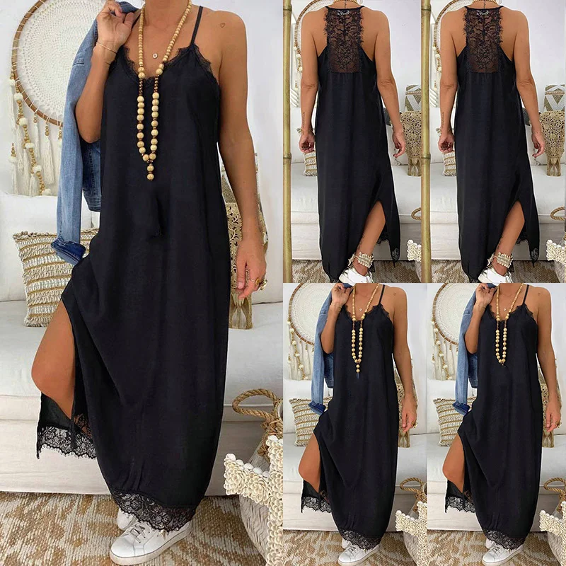 Женское платье женское Коктейльное Летнее с v образным вырезом Бохо модное