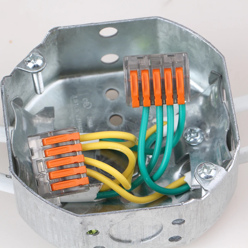 Мини-разъем fast Wire 222-412/413/415 Универсальный Компактный соединитель проводки