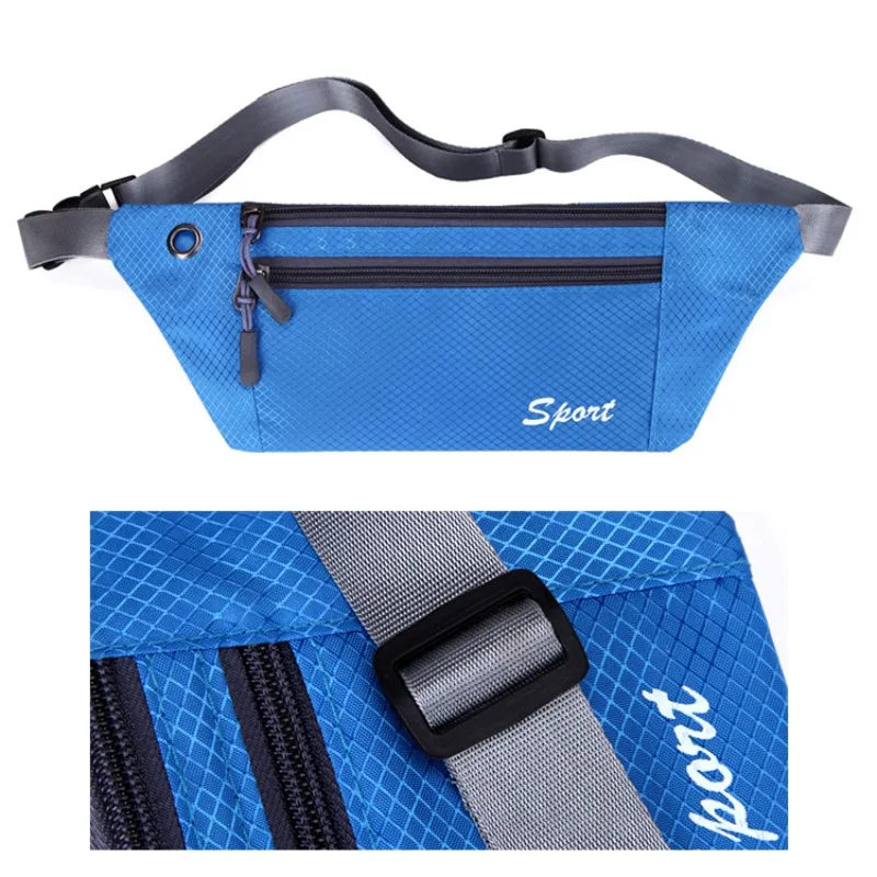

2019 New Runing Bag Waist Bag Running Belt Waterproof Mobile Phone Holder Pouch Jogging Belt Belly Bag Women Gym Fitness Bag