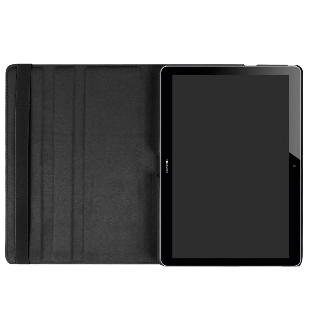 Вращающийся на 360 градусов Чехол книжка из искусственной кожи для Huawei MediaPad T5 10