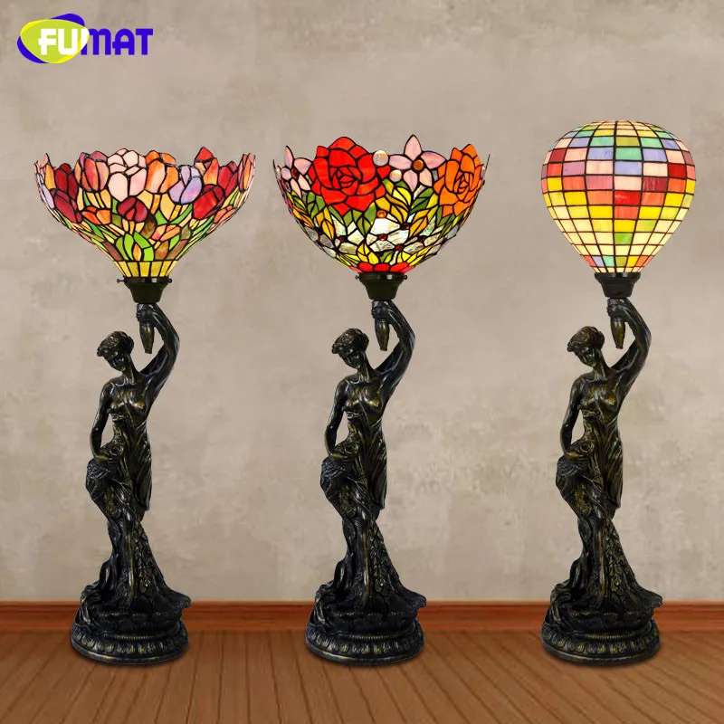 Стеклянная настольная лампа FUMAT в европейском стиле креативное искусство