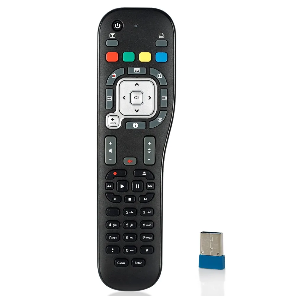 Компьютерный пульт дистанционного управления для нового hp mce xbmc kodi медиа центр удаленный приемник TSGH-2401
