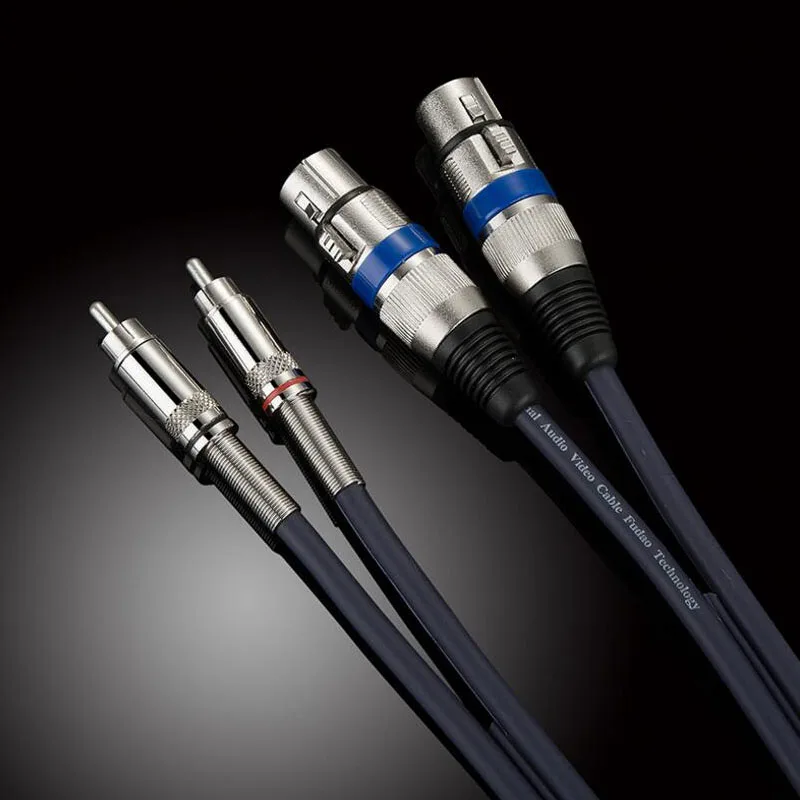 Аудио кабель двойной XLR мать к RCA Усилитель мощности линии mixer JSJ 205 Прямая