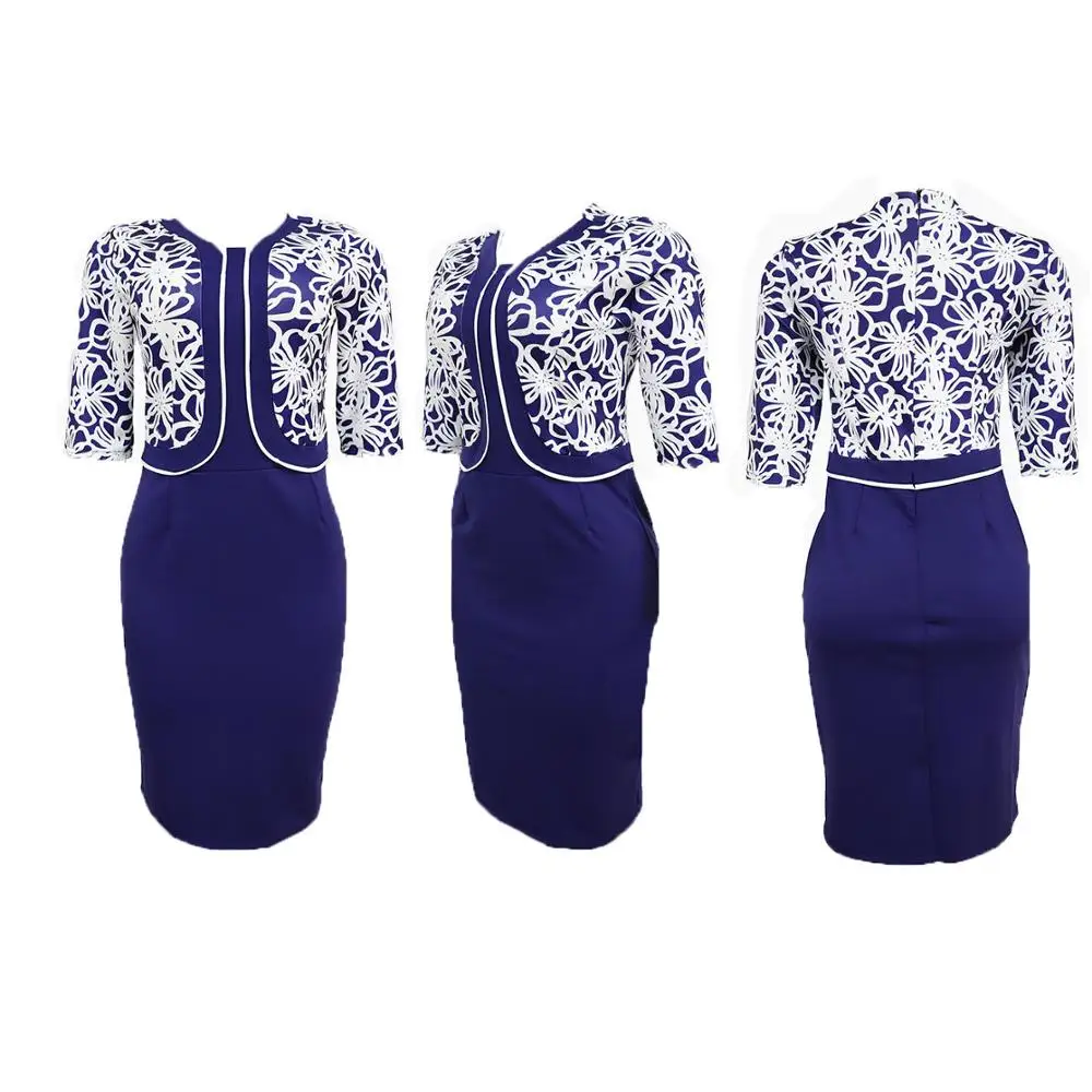 Женское платье-двойка с модным принтом 2019 | Тематическая одежда и униформа