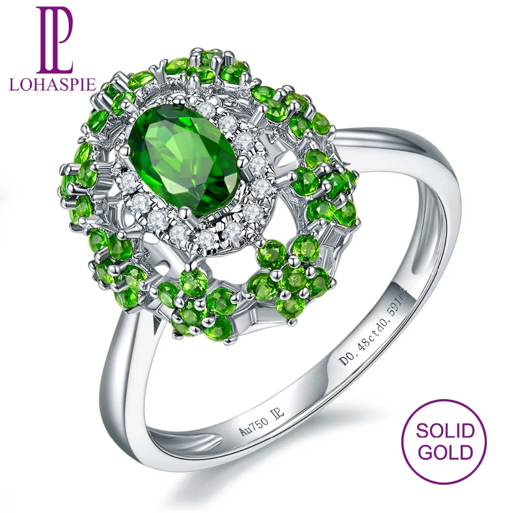 Обручальное кольцо с бриллиантами 18 К под золото | Украшения и аксессуары