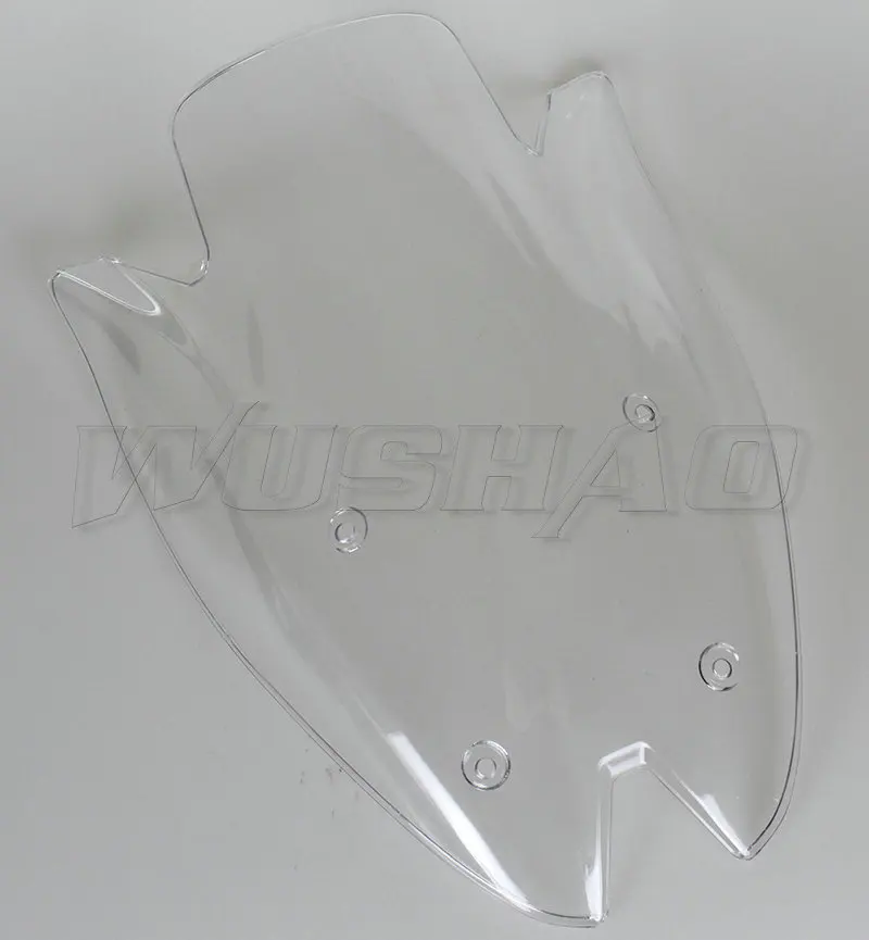 Мотоцикл двойной пузырь лобовое стекло ветер экран для 2010 2011 2012 2013 Kawasaki Z1000 Z 1000 черный Иридиевый прозрачный