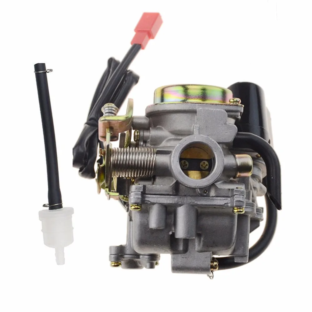 Карбюратор GOOFIT PD18J КАРБЮРАТОР 18 мм для скутера 4 тактный GY6 50cc 49cc китайский 139qmb