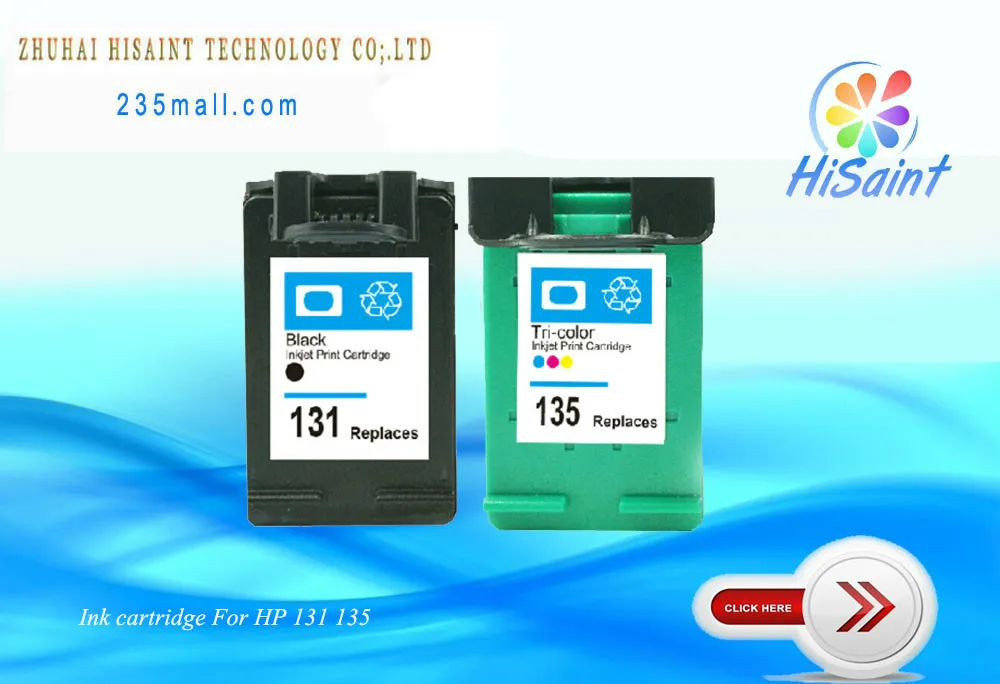 Чернила hisaint картридж для HP 131 135 hp Officejet 100 L411a L411b 150 L511a H470 H470b H470wbt H470wf K7100 принтер|ink