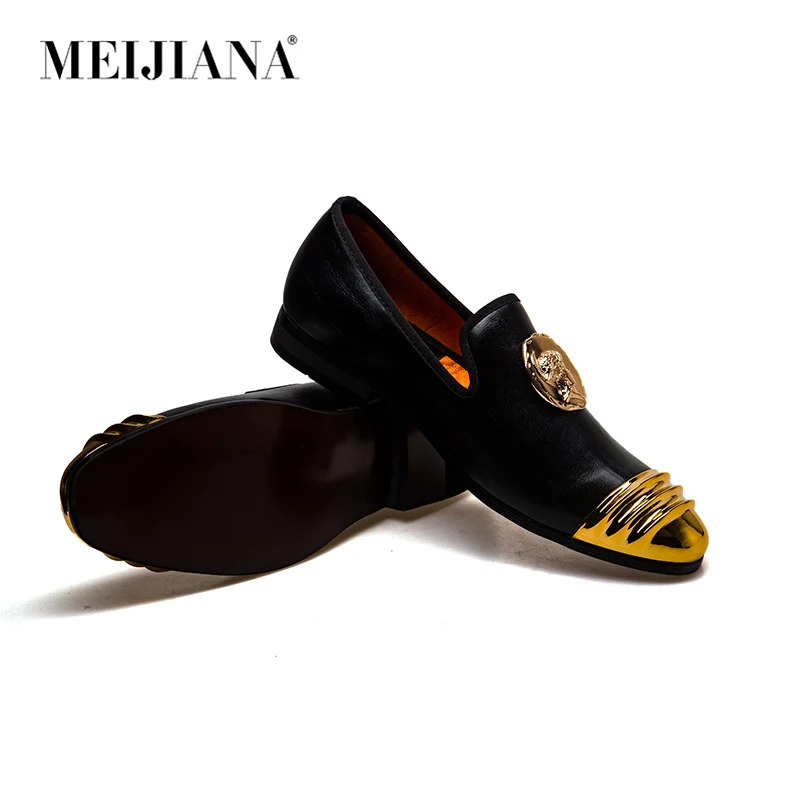 MeiJiaNa Slip On Flats Loafers Male Shoes Fashionable Mens Casual Patent Leather Comfortable Soft Handmade Driving | Обувь