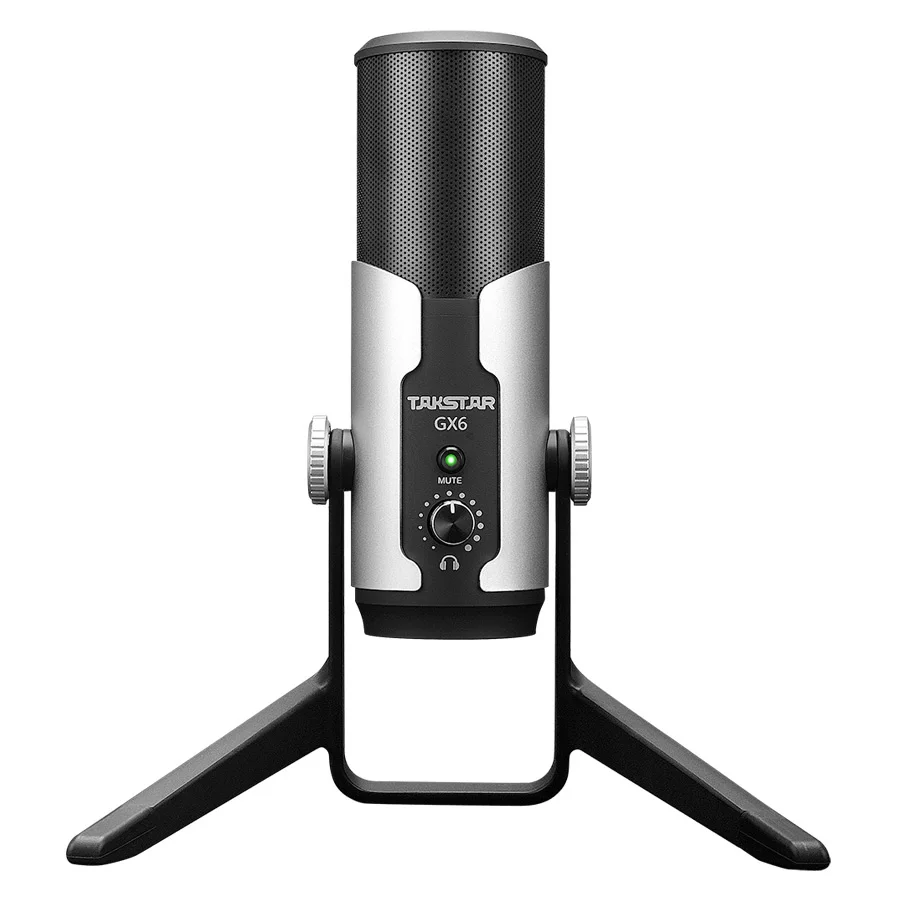 Takstar GX6 USB конденсаторный микрофон три 16 мм конденсаторные капсулы четыре