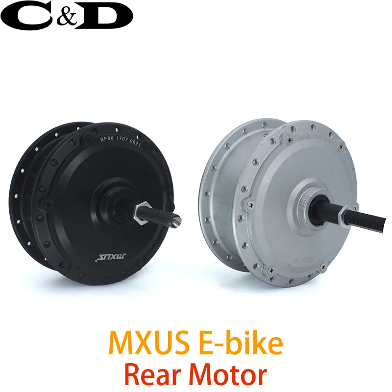 36V 48V 250W 350 Вт высокой мощности Скорость бесщеточный Шестерни мотор для центрального движения для электровелосипедов задним приводом MXUS XF08