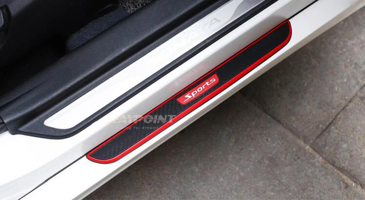 Резиновые накладки на пороги для Mercedes Benz SLC SL GLS GLA GLE GLC S600 S500 E Class C B Cla|Обвесы| |