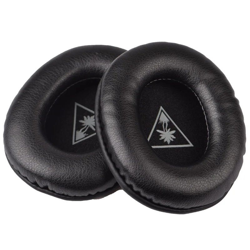 black Ear pads Сменные амбушюры, подушечки для ушей, повязка на голову для черепахи, пляж, сила, XO7, Recon, 50, сила, XO, семь, игровые наушники, гарнитура - Цвет: black Ear pads