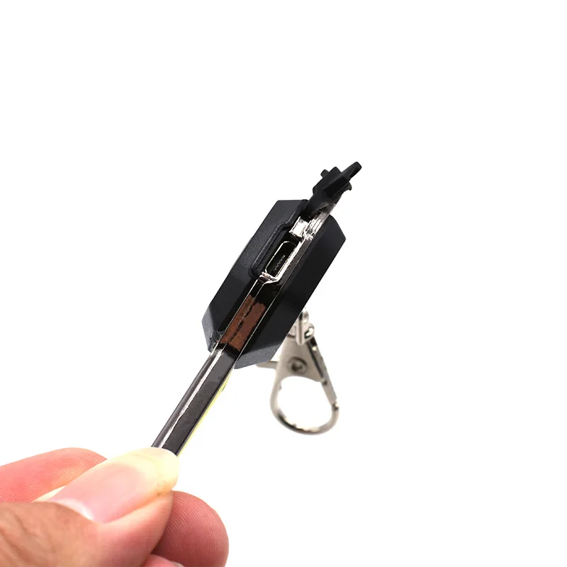 GIJOE cob брелок свет usb Перезаряжаемый Тактический минифонарь наружный корпус из