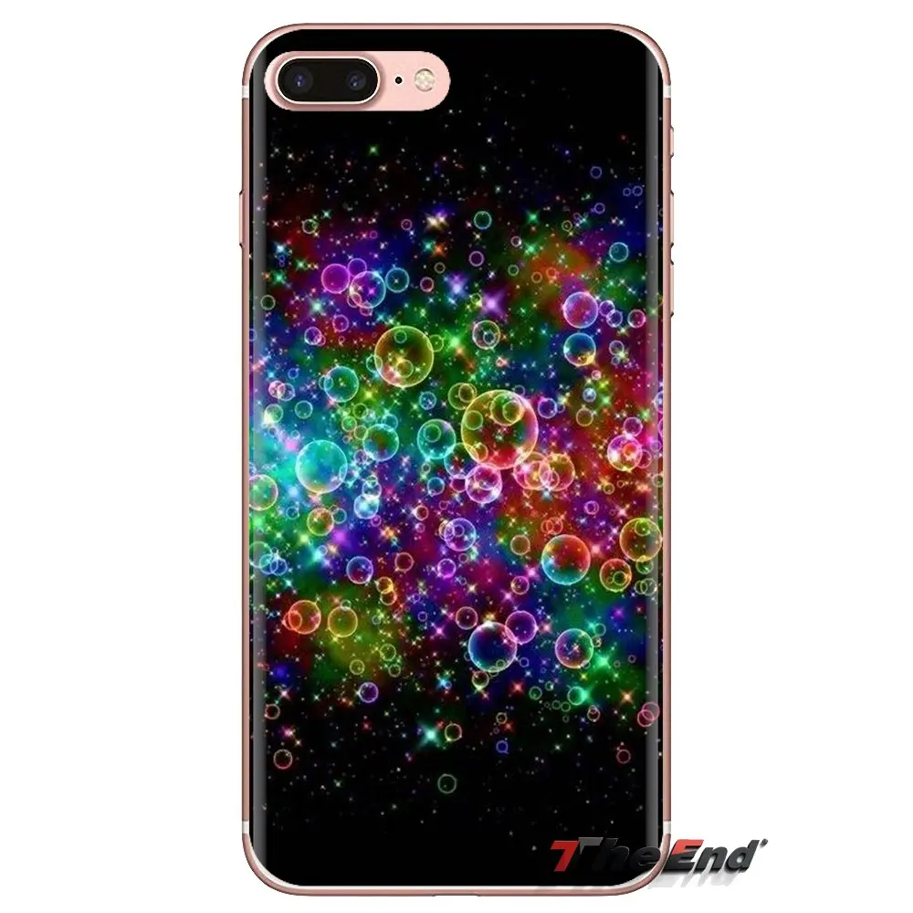 beautiful Pastel Soap bubbles Art For Samsung Galaxy J1 J2 J3 J4 J5 J6 J7 J8 Plus 2018 Prime 2015 2016 2017 Soft TPU Phone Cover |