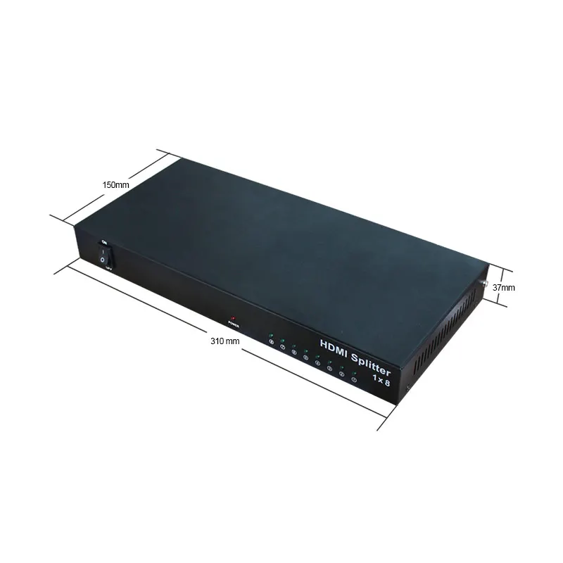 Разветвитель hdmi 1 в 8 поддержка 1080P HD эффект 3D для светодиодного дисплея с