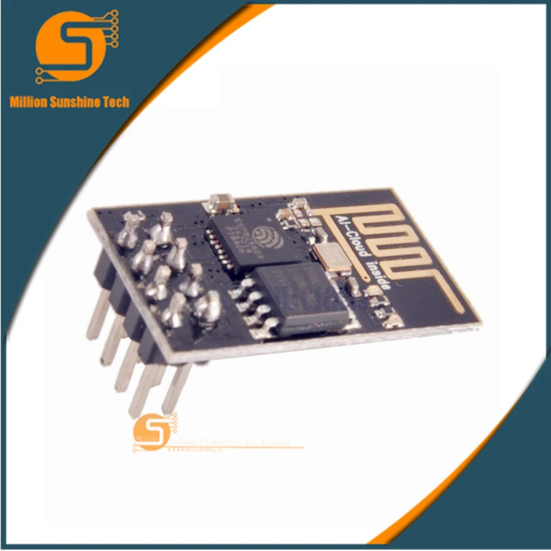 

new 1Pcs ESP8266 ESP-01 ESP01 Serial Wireless WIFI Module Transceiver Receiver Internet Of Things Wifi Model Board For Arduino