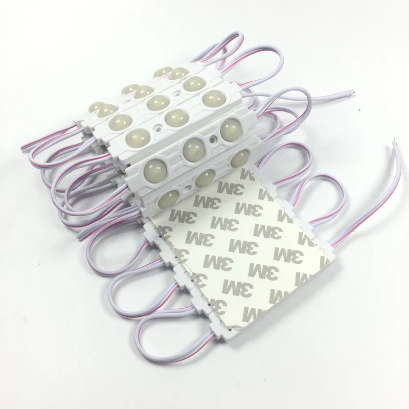 

SMD 5730 3 светодиодный S светодиодный модуль 12V инжекционного метода литья Модуль объектива Водонепроницаемый IP66 82*18 мм 1000 шт