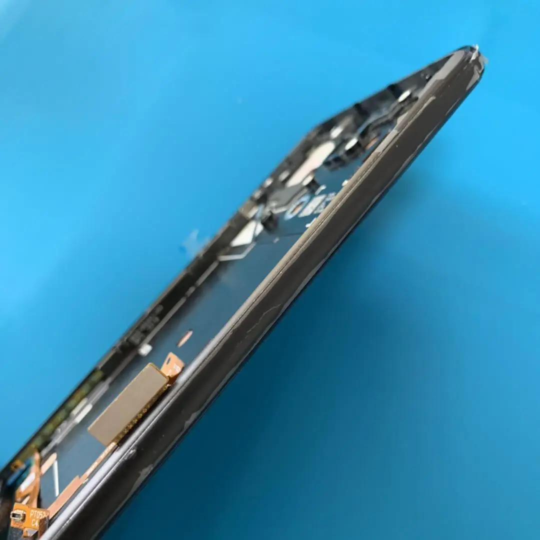Подлинный ЖК-экран Рамка для ремонта для Google Pixel 3 XL ЖК-сенсорный экран ditizer сборка Замена