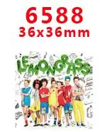 6588 30 шт мультфильм персонаж плоское украшение из смолы PR 8480 - Цвет: 6588