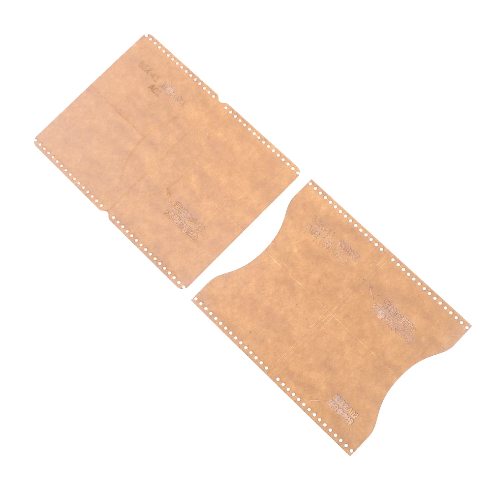 Акриловый прозрачный шаблон ручная работа Набор сделай сам Ремесло для кожаного