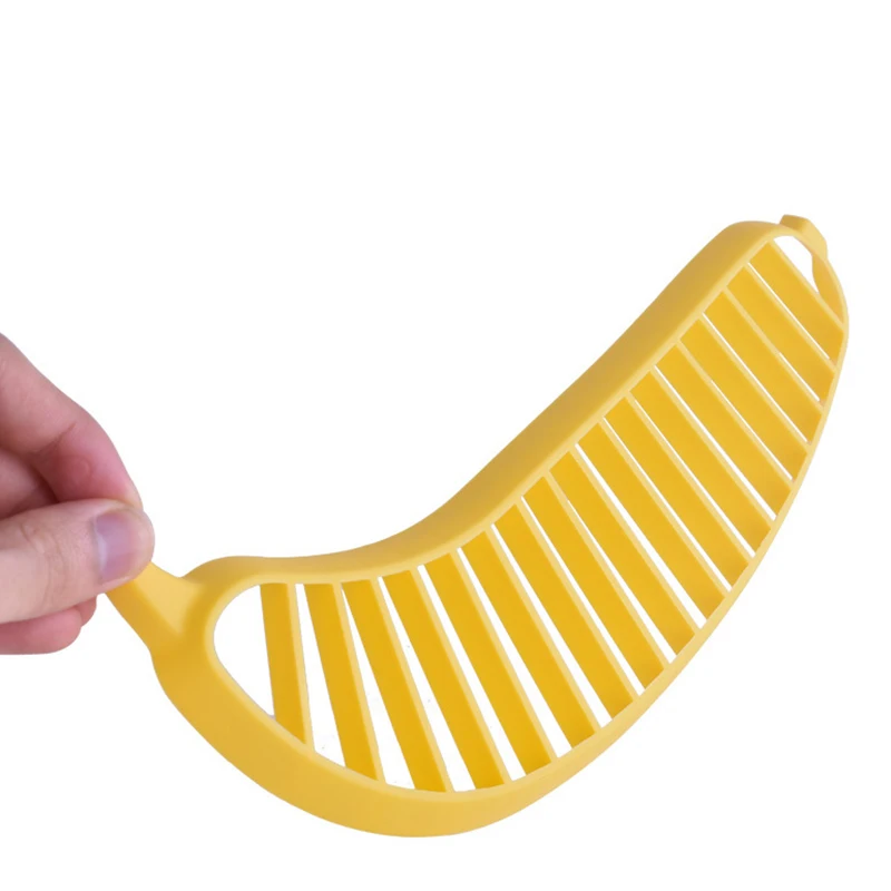 Saizhi Banana Slicer Cutter Plastic Salad Make Tool For Fruit Sausage Cereal Kitchen Tools 2363 | Дом и сад