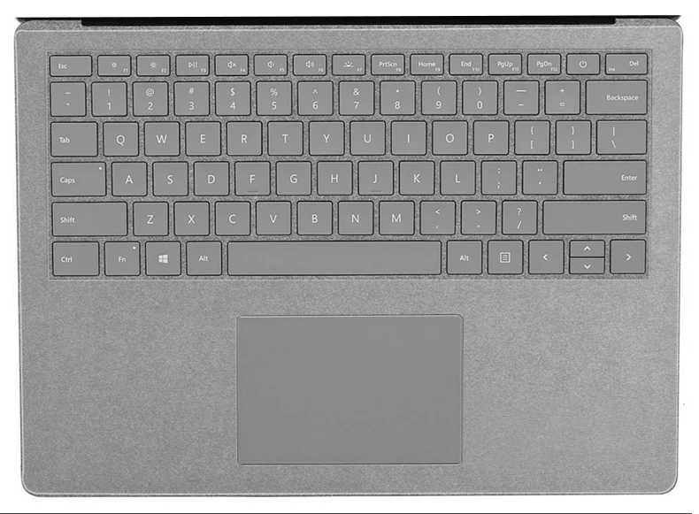 Силиконовый чехол для microsoft Surface Laptop 2 1 13," водостойкая мягкая клавиатура защитная пленка для microsoft book 2