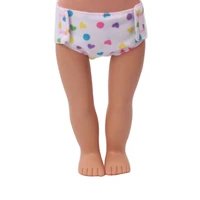 doll accessories cute diaper underwear pants fit 18 inch girl dolls and 43 cm baby doll c540 c543