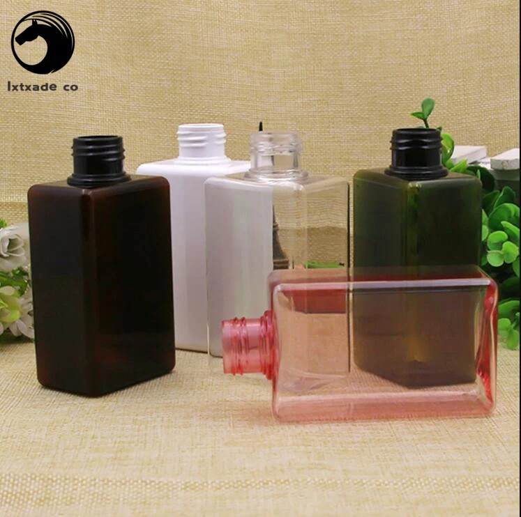 30 шт Бесплатная доставка 150 мл пластиковый Пустой Спрей квадратные флаконы для
